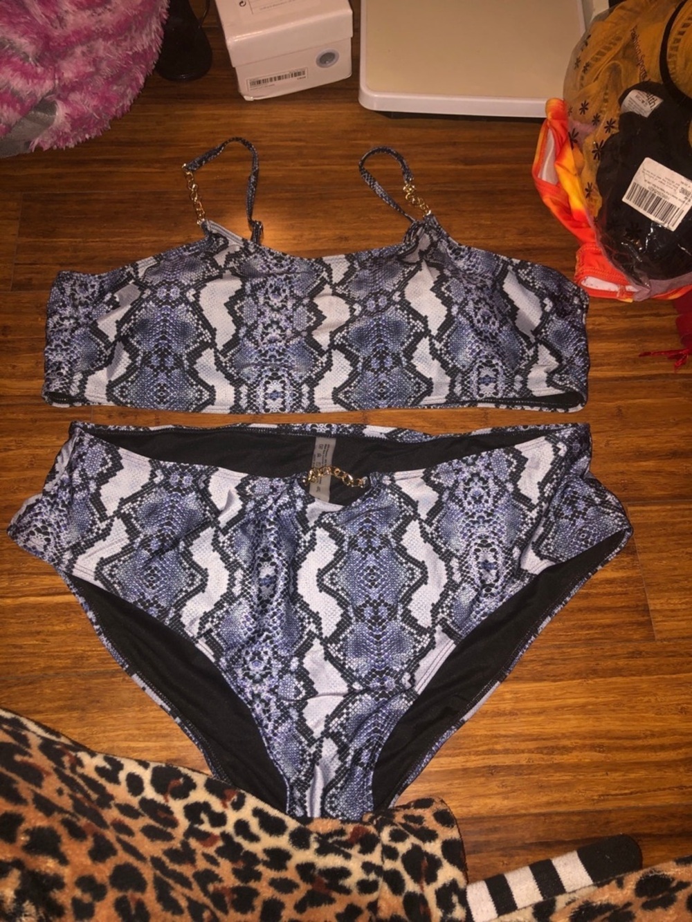 Snakeskin bikini set 2xl/3xl
